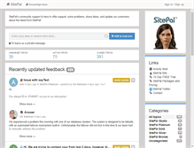 Tablet Screenshot of community.sitepal.com